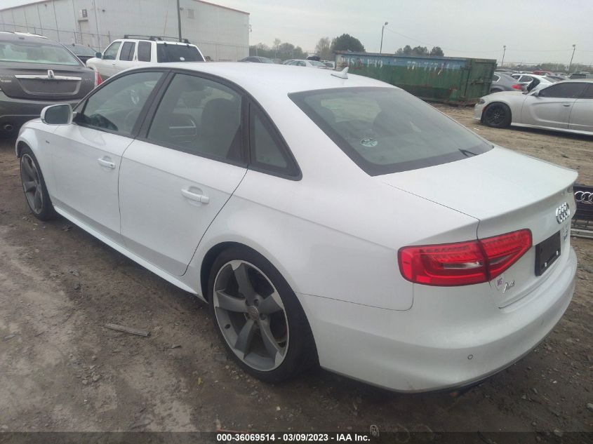 2015 AUDI A4 PREMIUM PLUS - WAUFFAFL0FN035677