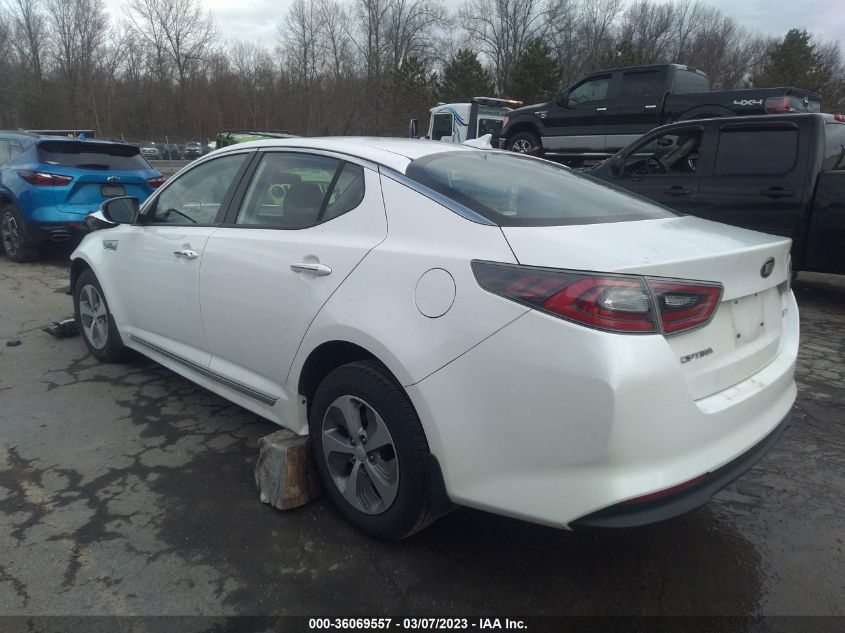 2016 KIA OPTIMA HYBRID - KNAGM4AD2G5096865