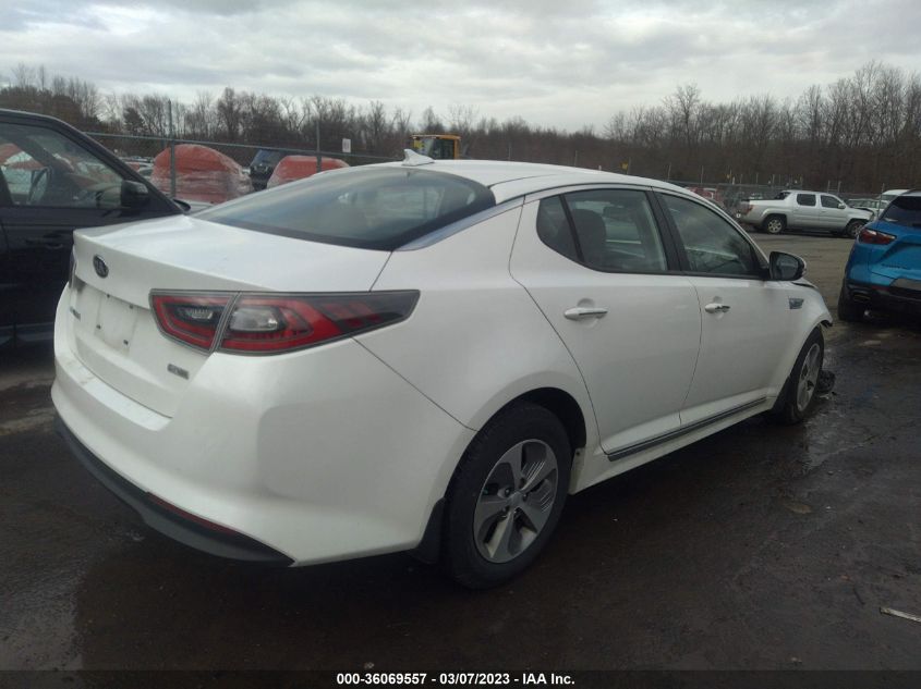 2016 KIA OPTIMA HYBRID - KNAGM4AD2G5096865