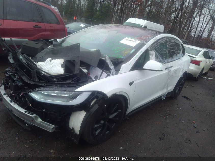 2022 TESLA MODEL X - 7SAXCBE53NF333357