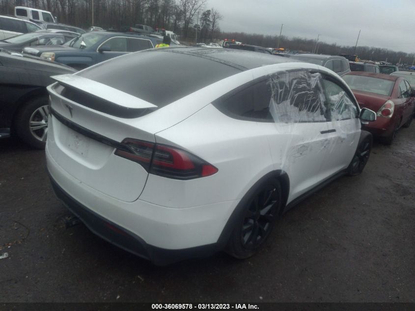 2022 TESLA MODEL X - 7SAXCBE53NF333357