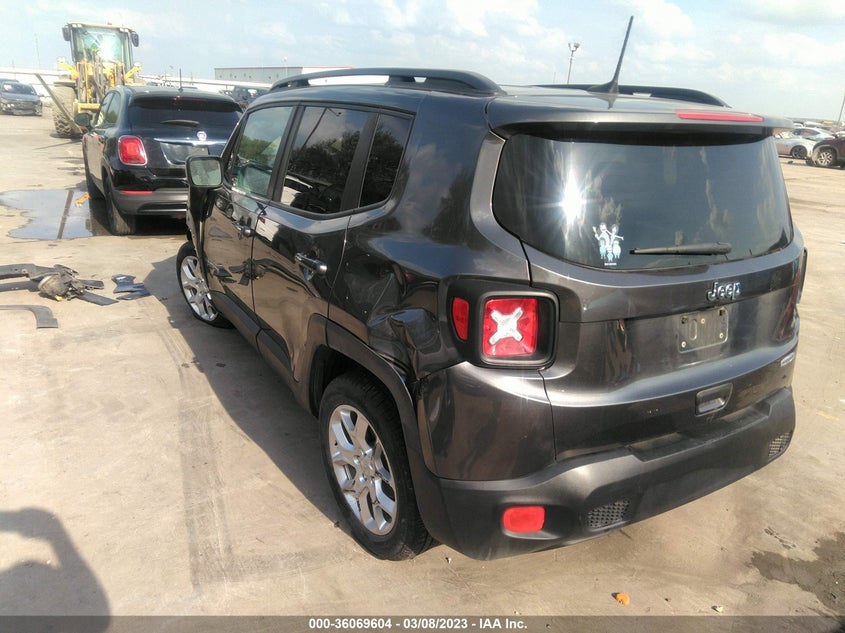 VIN ZACCJABB9JPH47770 2018 JEEP RENEGADE LATITUDE