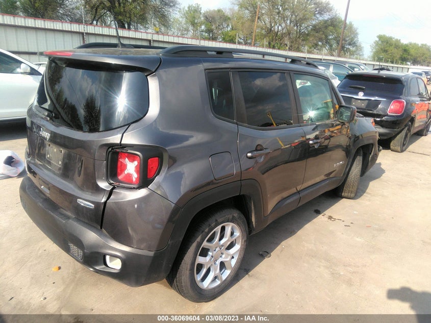 VIN ZACCJABB9JPH47770 2018 JEEP RENEGADE LATITUDE