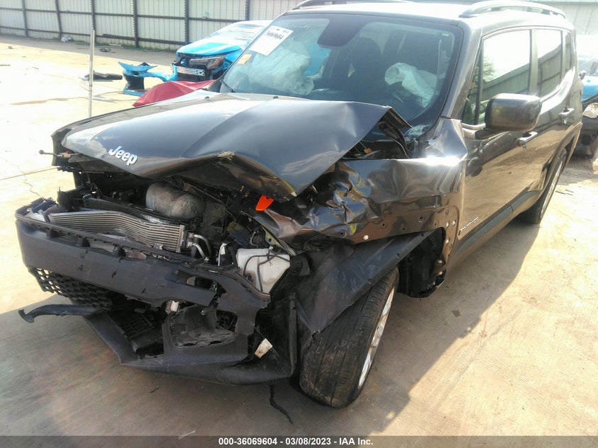 VIN ZACCJABB9JPH47770 2018 JEEP RENEGADE LATITUDE