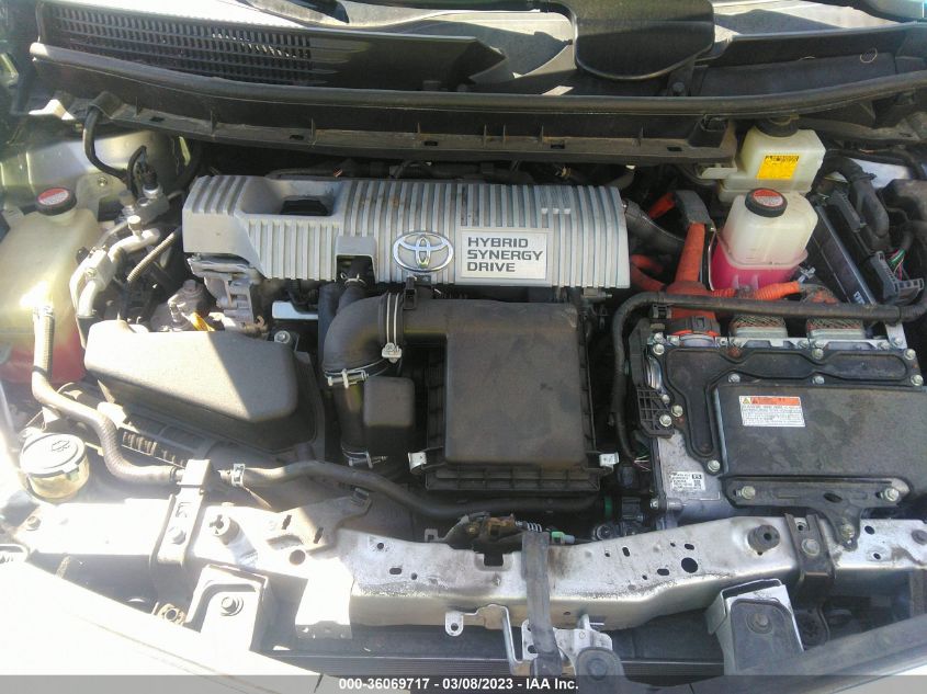 2014 TOYOTA PRIUS V TWO/THREE/FIVE - JTDZN3EU4EJ004768