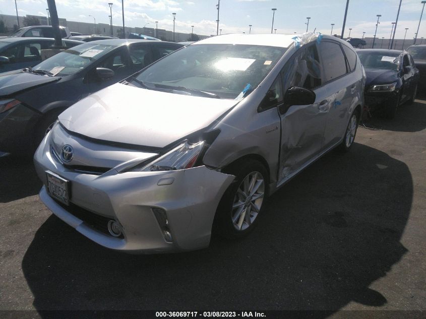 2014 TOYOTA PRIUS V TWO/THREE/FIVE - JTDZN3EU4EJ004768