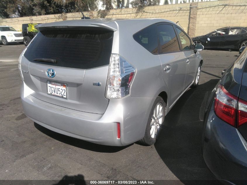 2014 TOYOTA PRIUS V TWO/THREE/FIVE - JTDZN3EU4EJ004768