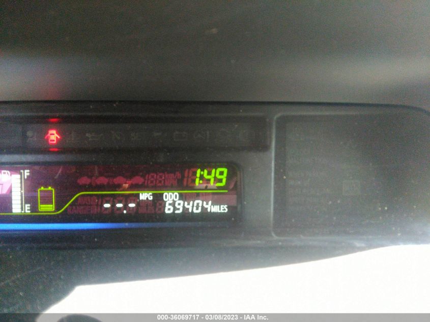2014 TOYOTA PRIUS V TWO/THREE/FIVE - JTDZN3EU4EJ004768