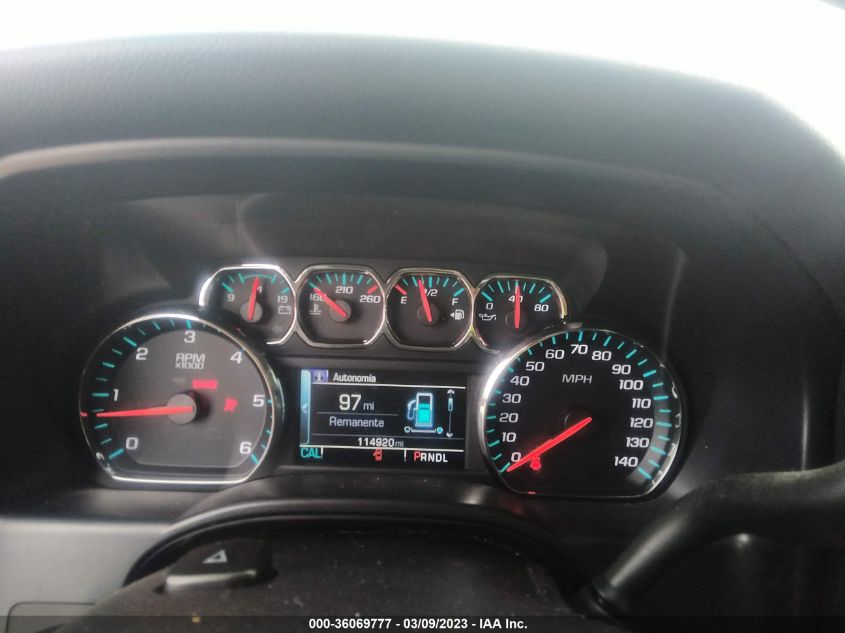2017 CHEVROLET SILVERADO 1500 LT - 3GCPCREC3HG116409