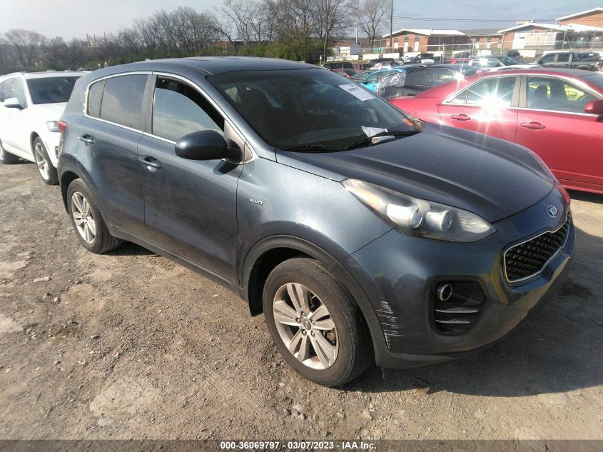 2017 KIA SPORTAGE LX - KNDPMCAC0H7167412