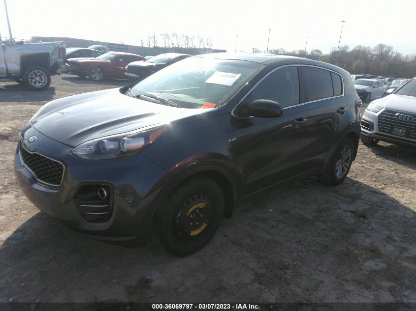 2017 KIA SPORTAGE LX - KNDPMCAC0H7167412