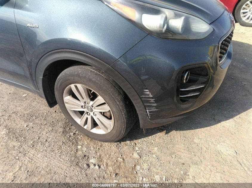 2017 KIA SPORTAGE LX - KNDPMCAC0H7167412