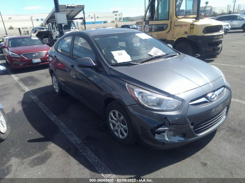 2013 HYUNDAI ACCENT GLS - KMHCT4AE4DU398667