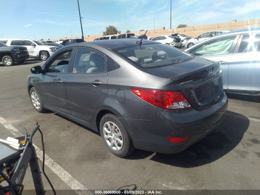 2013 HYUNDAI ACCENT GLS - KMHCT4AE4DU398667