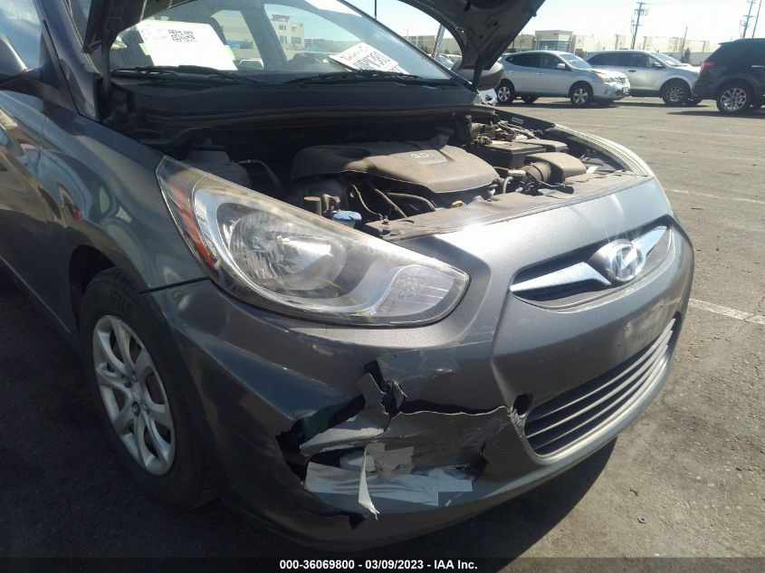 2013 HYUNDAI ACCENT GLS - KMHCT4AE4DU398667