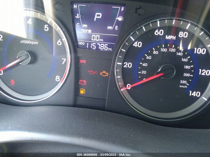 2013 HYUNDAI ACCENT GLS - KMHCT4AE4DU398667
