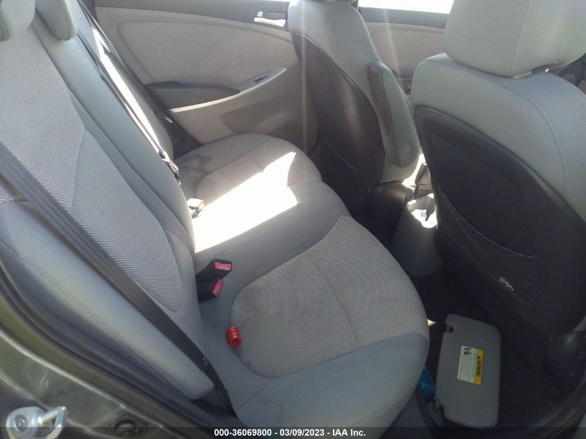 2013 HYUNDAI ACCENT GLS - KMHCT4AE4DU398667