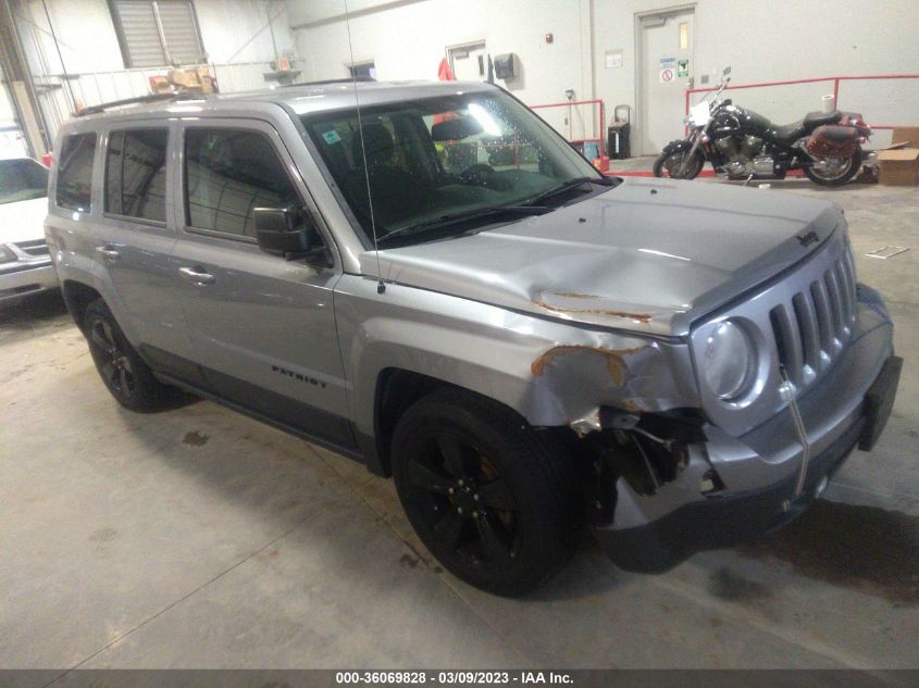 2014 JEEP PATRIOT ALTITUDE - 1C4NJPBA9ED812771