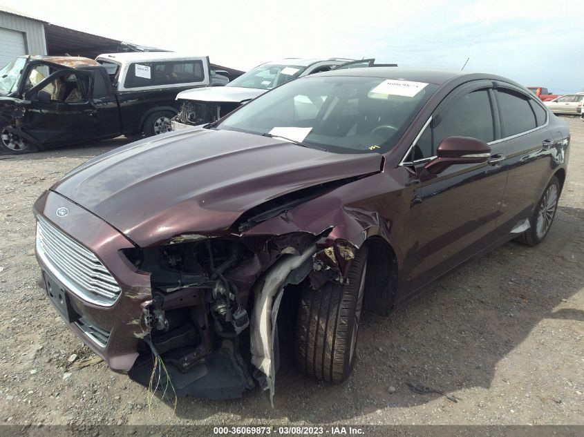 2013 FORD FUSION TITANIUM - 3FA6P0K99DR208102