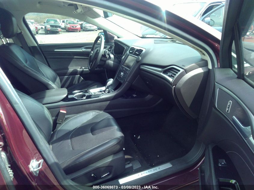 2013 FORD FUSION TITANIUM - 3FA6P0K99DR208102