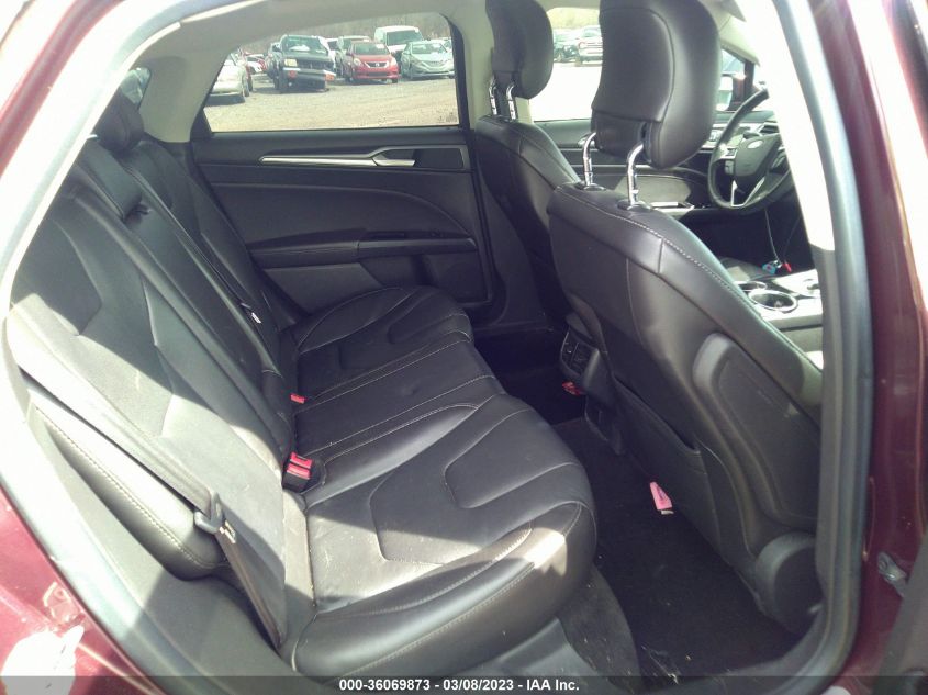 2013 FORD FUSION TITANIUM - 3FA6P0K99DR208102