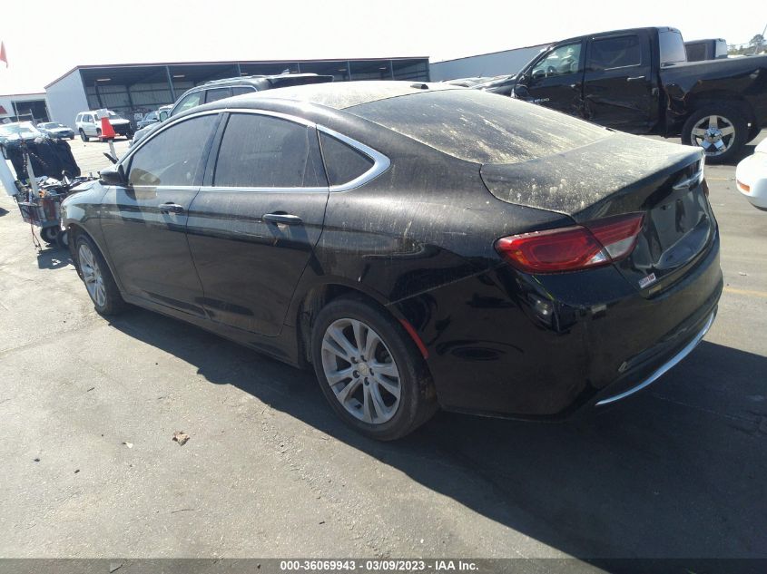 2015 CHRYSLER 200 LIMITED - 1C3CCCAB4FN743508