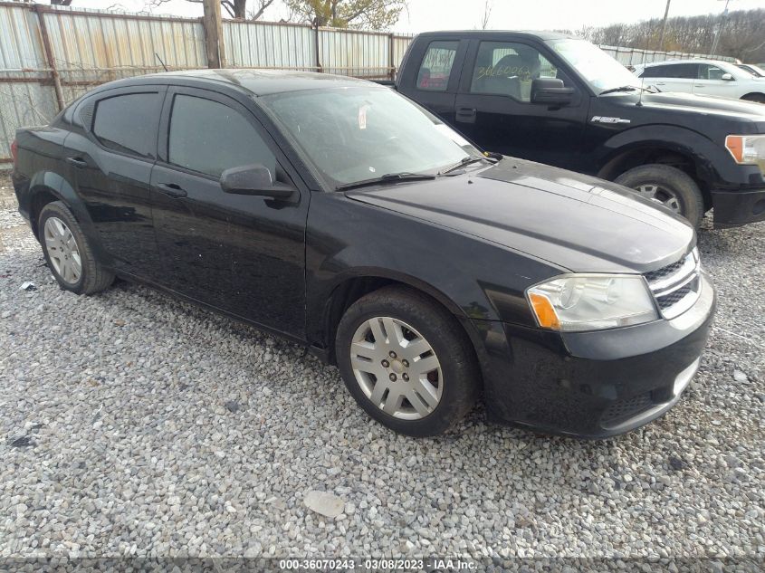2014 DODGE AVENGER SE - 1C3CDZAB5EN127251