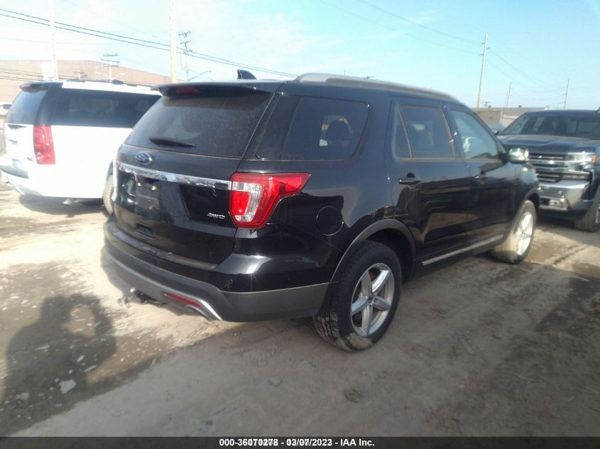 2017 FORD EXPLORER XLT - 1FM5K8D89HGD01704