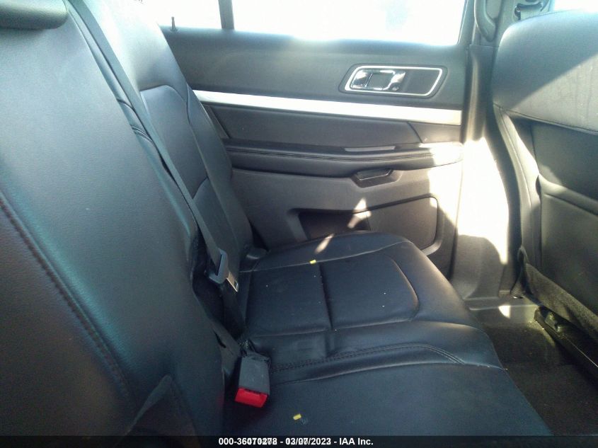 2017 FORD EXPLORER XLT - 1FM5K8D89HGD01704