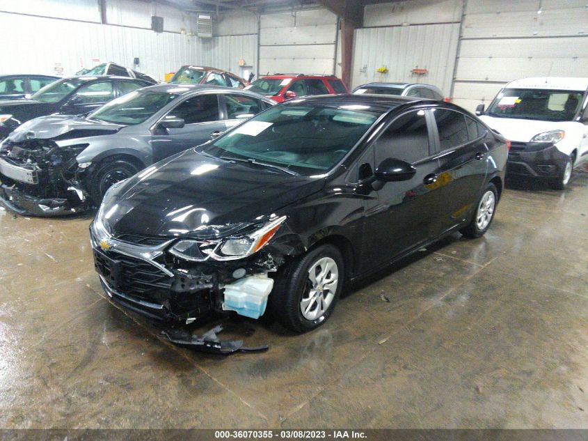 2019 CHEVROLET CRUZE LS - 1G1BC5SM4K7127284