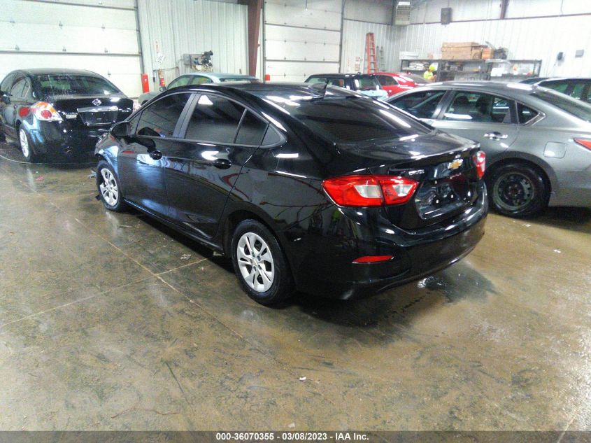2019 CHEVROLET CRUZE LS - 1G1BC5SM4K7127284