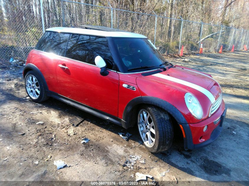 Lot #2525408612 2006 MINI COOPER S salvage car