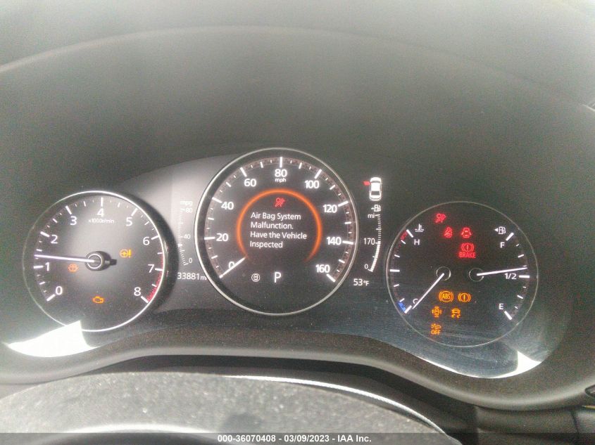 2019 MAZDA MAZDA3 SEDAN W/SELECT PKG 3MZBPAAL8KM105224
