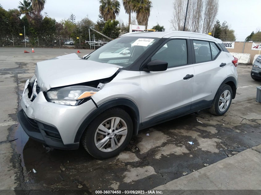 VIN 3N1CP5CU2JL535293 2018 NISSAN KICKS S