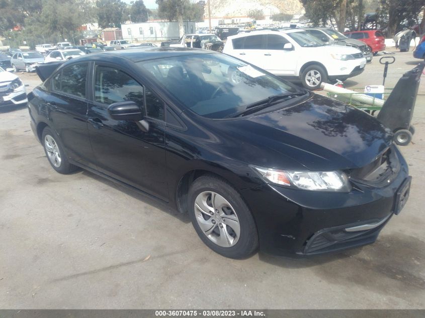 2015 HONDA CIVIC SEDAN LX - 19XFB2E50FE072627