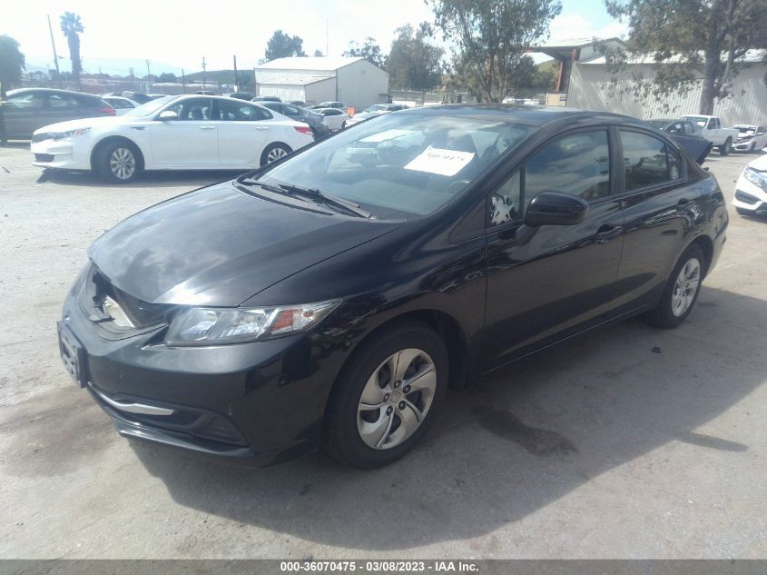 2015 HONDA CIVIC SEDAN LX - 19XFB2E50FE072627