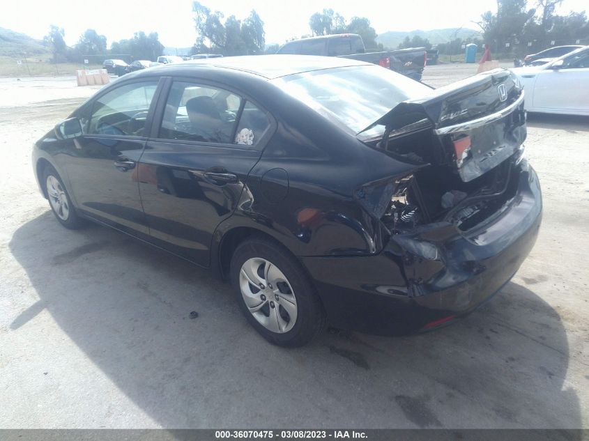 2015 HONDA CIVIC SEDAN LX - 19XFB2E50FE072627