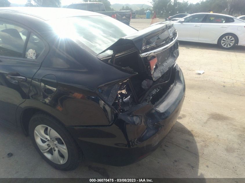 2015 HONDA CIVIC SEDAN LX - 19XFB2E50FE072627