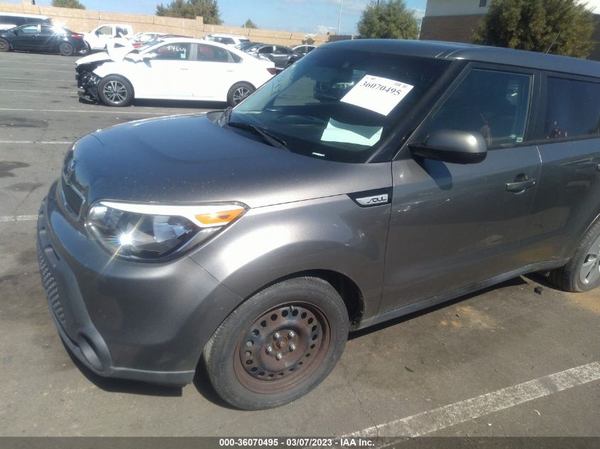 2015 KIA SOUL BASE - KNDJN2A29F7217015