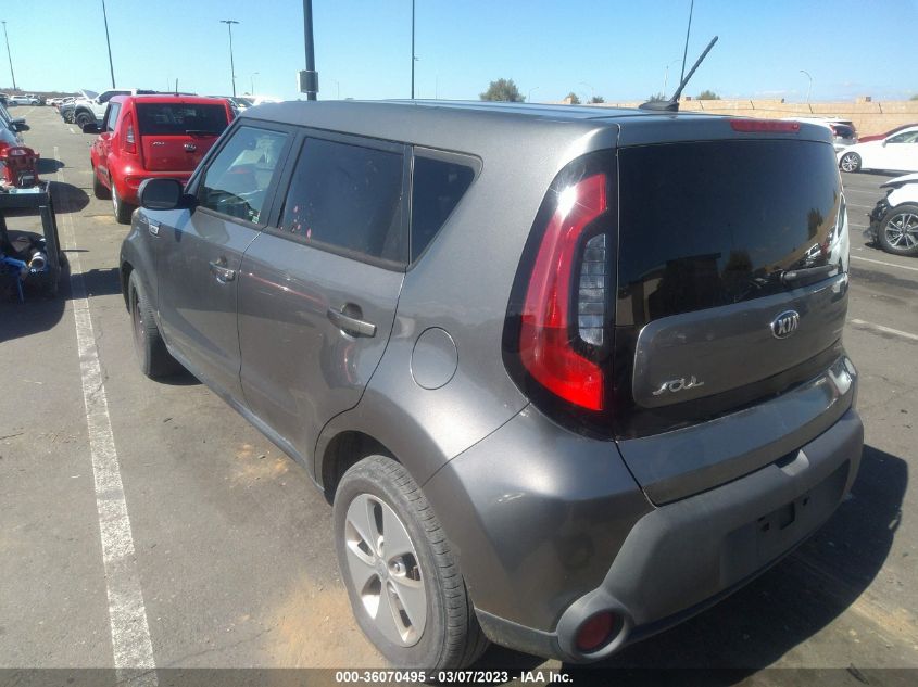 2015 KIA SOUL BASE - KNDJN2A29F7217015