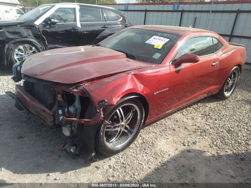 2015 CHEVROLET CAMARO LT - 2G1FF1E30F9173218