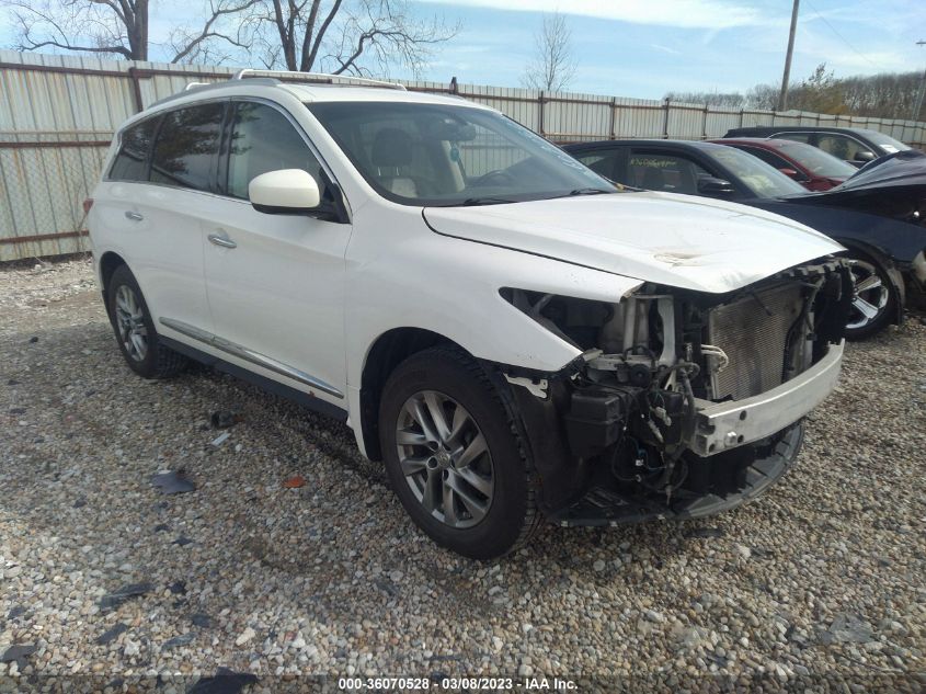 2013 INFINITI JX - 5N1AL0MMXDC338515