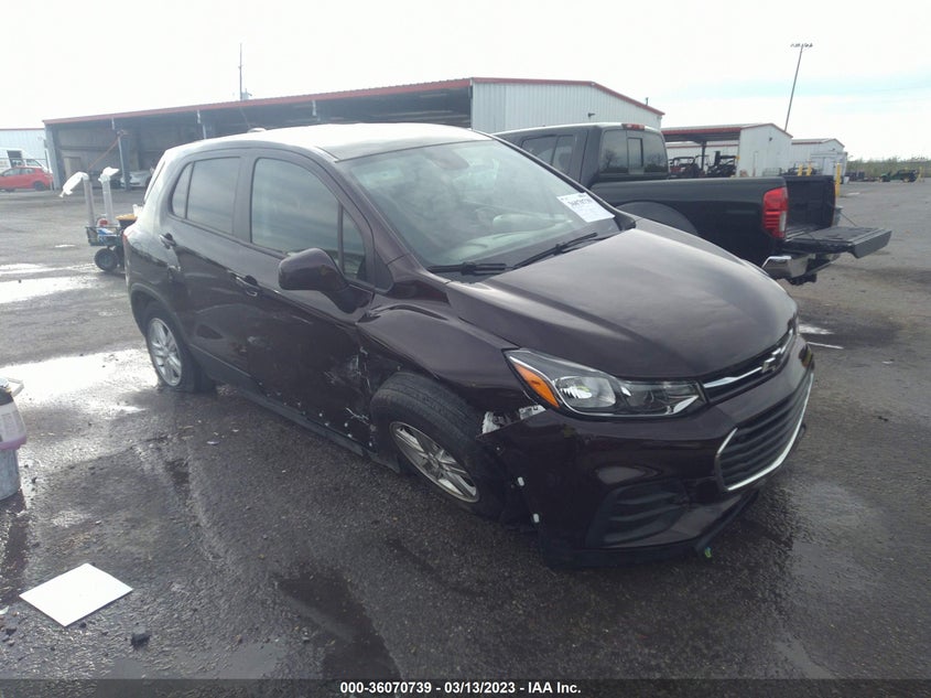 VIN KL7CJNSB5LB340689 2020 CHEVROLET TRAX LS