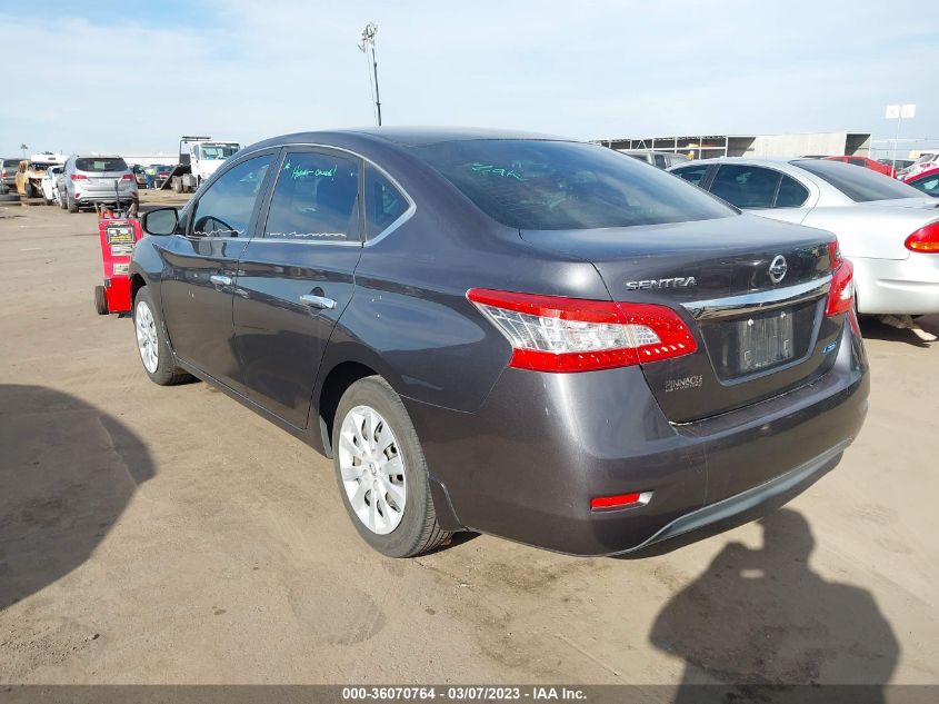 2014 NISSAN SENTRA S/FE+ S/SV/FE+ SV/SR/SL - 3N1AB7AP0EY227093