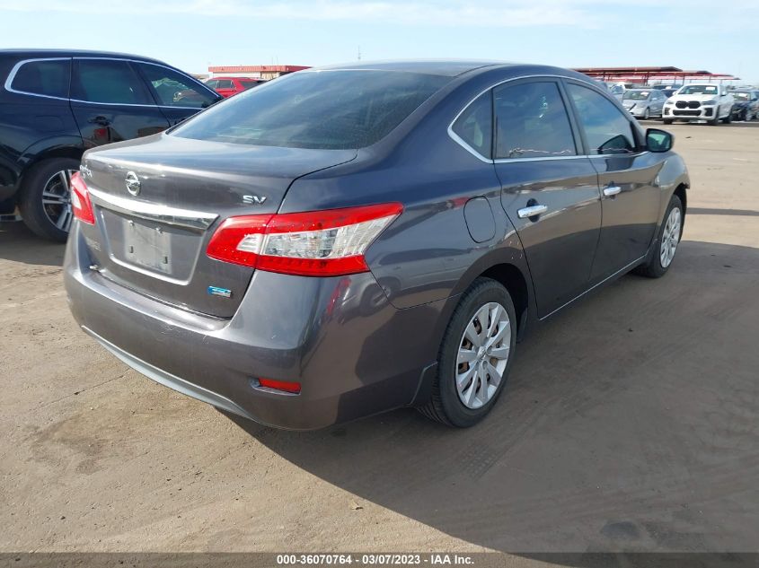 2014 NISSAN SENTRA S/FE+ S/SV/FE+ SV/SR/SL - 3N1AB7AP0EY227093