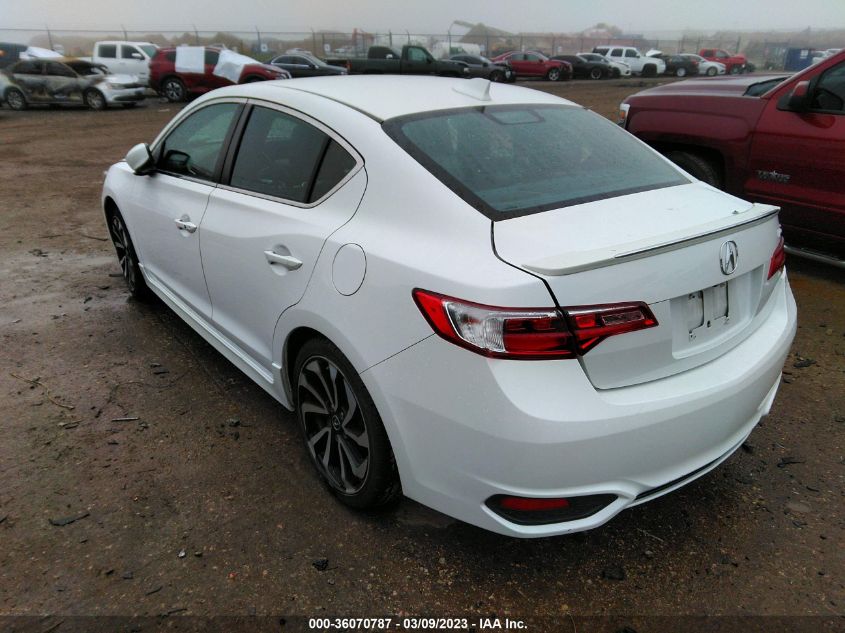 2016 ACURA ILX W/PREMIUM - 19UDE2F80GA021996