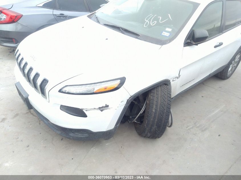 2017 JEEP CHEROKEE SPORT - 1C4PJLAB6HW558621
