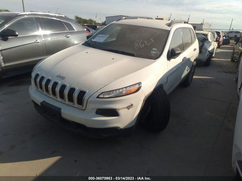2017 JEEP CHEROKEE SPORT - 1C4PJLAB6HW558621