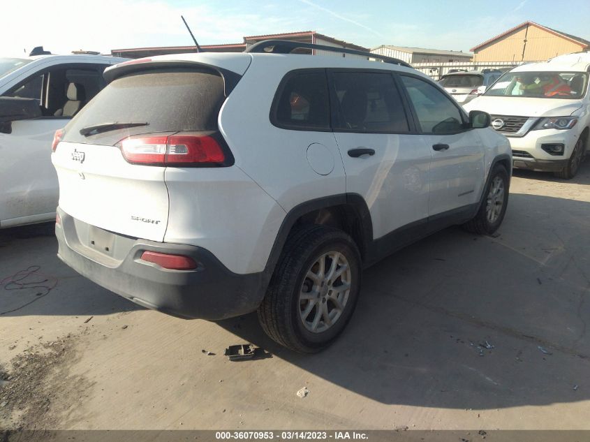 2017 JEEP CHEROKEE SPORT - 1C4PJLAB6HW558621