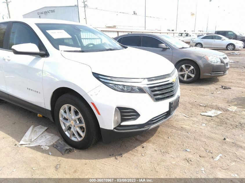 2022 CHEVROLET EQUINOX LT - 3GNAXKEV8NL110280